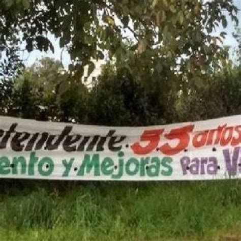 Vecinos de Villa Primera reclaman arreglos para el barrioVecinos de