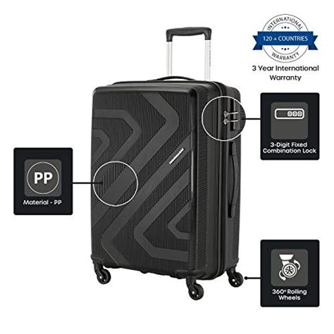 Kamiliant By American Tourister KAM Kiza Polypropylene 55 Cms Black