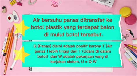 Praktik Hukum Termodinamika 1 Dan 2 Pada Balon Youtube