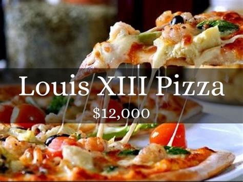 The 13 Most Expensive Pizza (lip-smacking savoury dish)