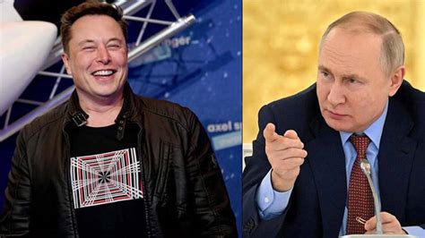 Elon Musk Vs Vladimir Putin As Musk Challenged Putin For Fight