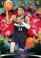 Giannis Antetokounmpo Origins Red Price Guide Sports Card