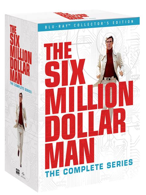 Six Million Dollar Man Complete Series Collectors Edition Blu Ray