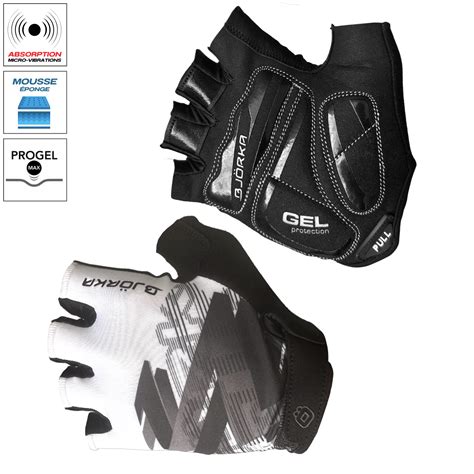 Gants Strada Pro Gel Blanc Bj Rka Tout L Quipement Du Cycliste