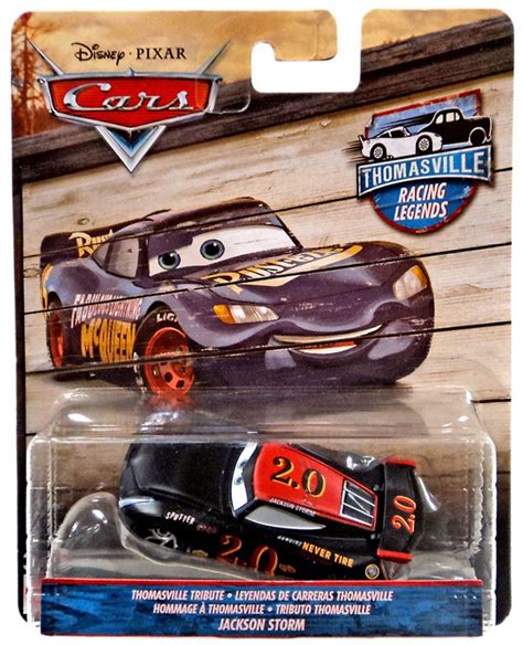 Disney Pixar Cars Cars 3 Thomasville Racing Legends Jackson Storm Diecast Car Thomasville