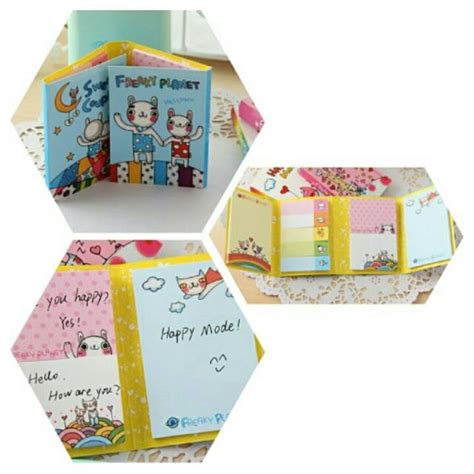 Jual Freaky Planet Post It Bookmark Book Set Shopee Indonesia