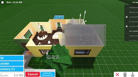 Bloxburg Starter Home Layout