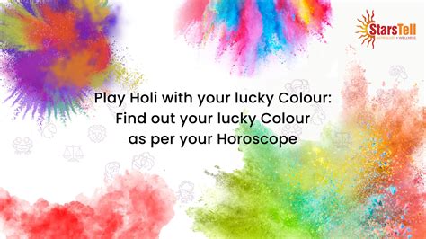 Play Holi With Your Colour Find Out Your Lucky Color As Per Your Horoscope