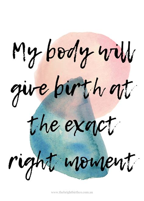 Positive birth affirmations printable – Artofit