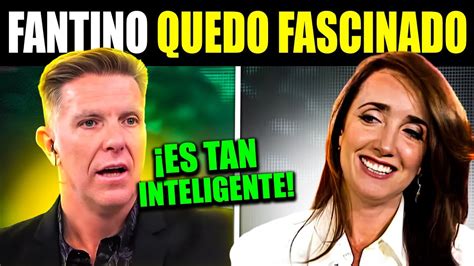 Fantino Queda Fascinado Con Victoria Villarruel Tras Su Entrevista