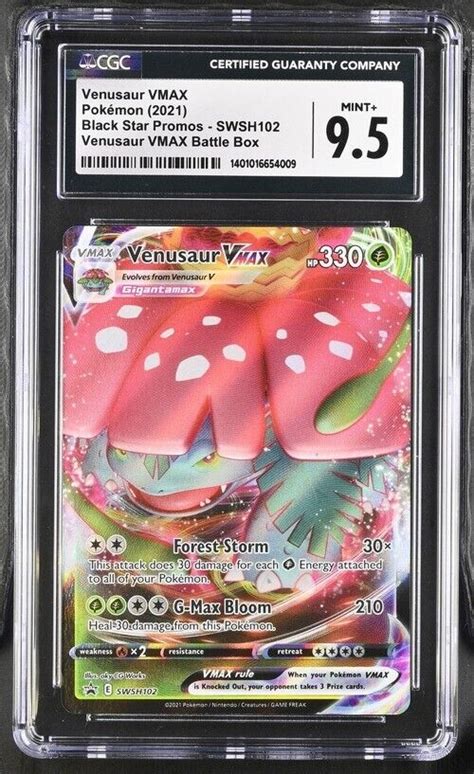 Pok Mon Tcg Venusaur Vmax Sword Shield Swsh Holo Promo Promo For