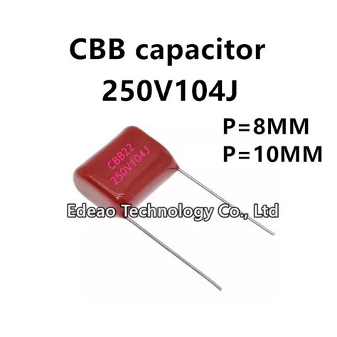 Pcs Lot Cbb Capacitor Cbb Cbb V J Uf Nf V J