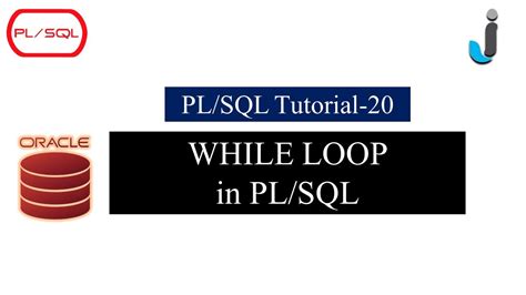 Oracle Pl Sql Tutorial While Loop Statement In Pl Sql With Example