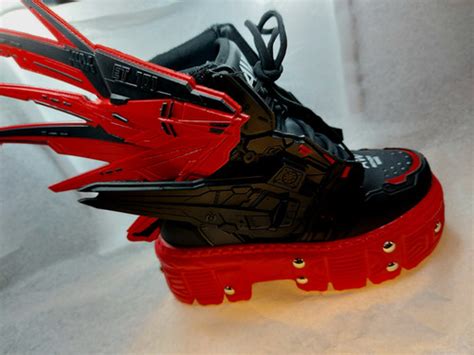 Anthony Wang Shoes Mangosteen Gundam Red Borderline Plus