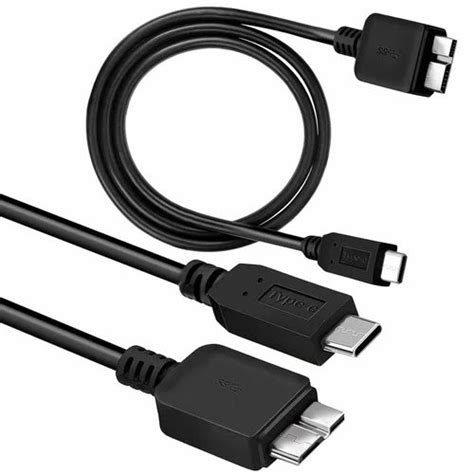 Usb Type C To Micro B Usb 3 0 Cable 10gbps Fast Charging And Syncing Cord Compatible With