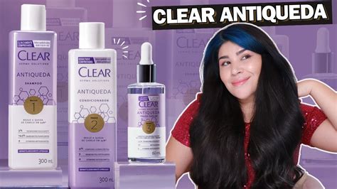 CLEAR DERMA SOLUTIONS ANTIQUEDA Promete Reduzir A Queda Capilar Em 95