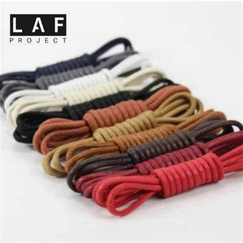 Jual Tali Sepatu Bulat Lilin Premium Wax Shoelaces Cm Laf Project