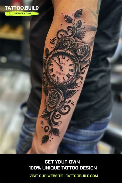 Clock Tattoo Ideas (Ideas, Design & Inspiration) - Tattoo Build