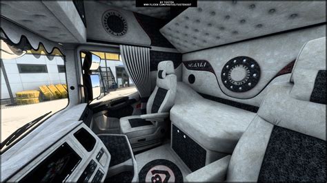 Interior Scania S R Next Gen Black Ets