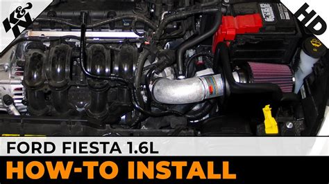 Ford Fiesta 1 6L 69 3530TS Air Intake Installation YouTube