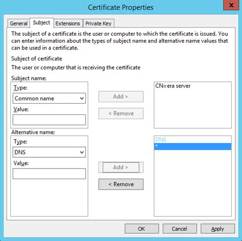 Custom Certificates With Eset Protect Eset Protect Eset Online Help