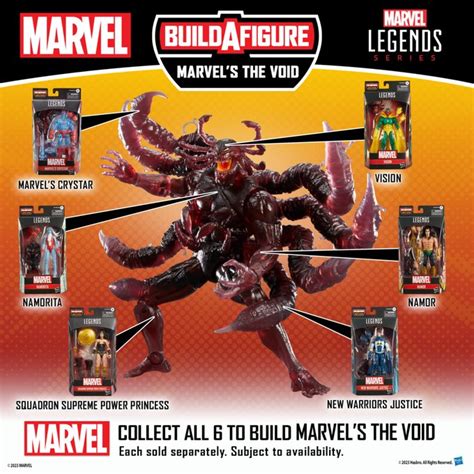 Hasbro Marvel Legends The Void Build A Figure Wave Pre Orders