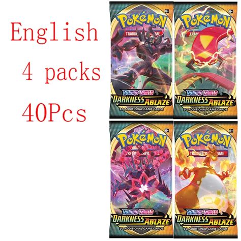 40pc Pokemon Cards GX Tag Team Vmax EX Mega Energy Shining Pokemon Card