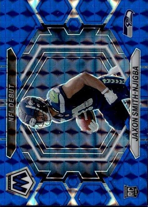 Jaxon Smith Njigba Mosaic Nd Nfl Debut Blue Price Guide