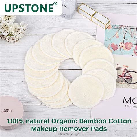 Bamboo Organic Reusable Makeup Remover Pads Washable And Eco