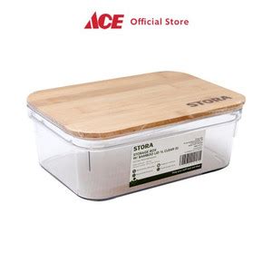 Jual Ace Stora Ltr Kotak Penyimpanan Dengan Tutup Bambu Kota