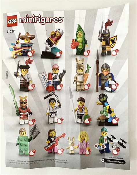 Collectible Minifigure Series Guide