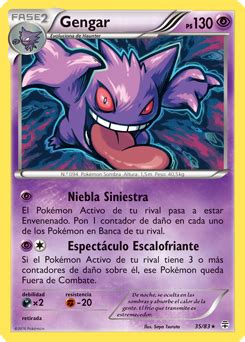 Gengar Reinado Escalofriante Base De Datos De Cartas De JCC