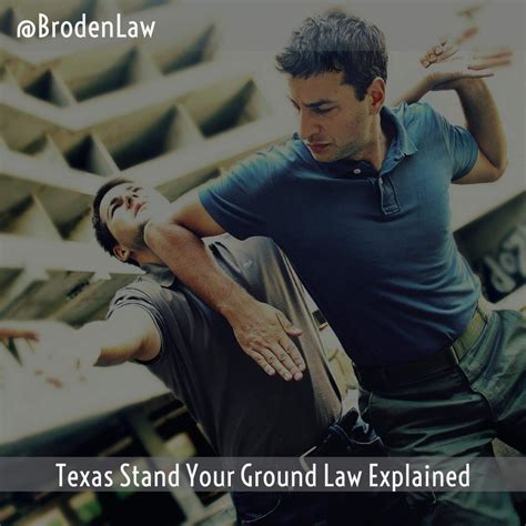 Texas Stand Your Ground Law Explained