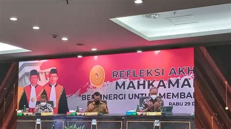 Refleksi Akhir Tahun Mahkamah Agung Raih Wtp Berturut Turut Genpi Co