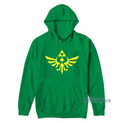 Nintendo Legend Of Zelda Triforce Skyward Sword Hoodie - Mixxtees.com