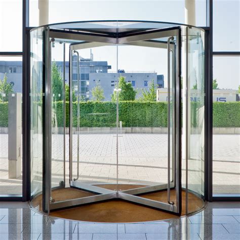 All Glass Revolving Door