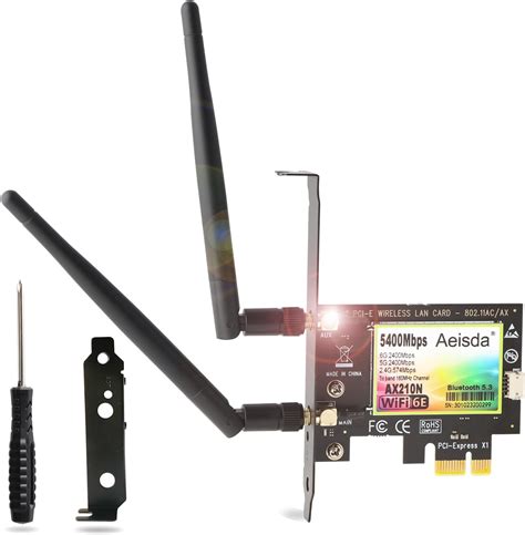 Ax Wifi E Wlan Pcie Karte F R Pc Mit Bluetooth Wavlink