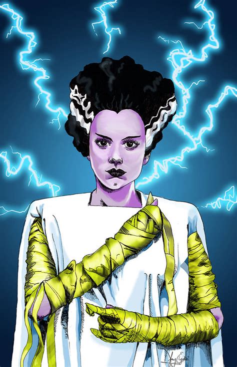 Bride Of Frankenstein By Amyelizabethdesign On Deviantart