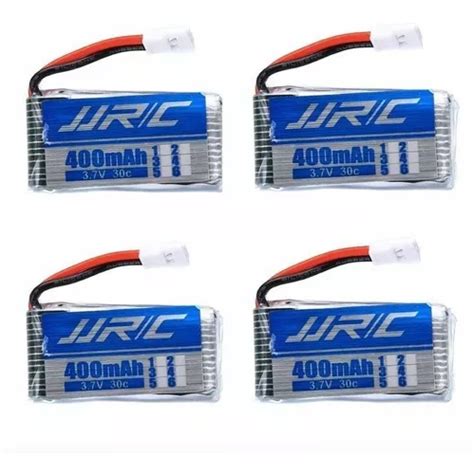 4 Bateria Lipo 400mah 3 7v 1s 30c Syma X5hc X5hw Etc Dron F Meses Sin