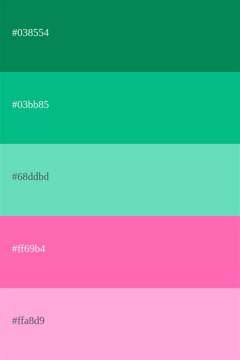 Palette De Couleur Vert D Eau Codes Et Combinaisons