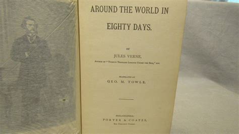 Around The World In Eighty Days Phila Porter And Coates 1873 By