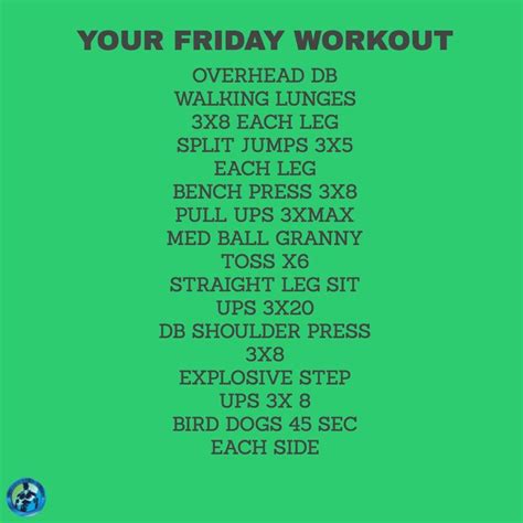 YOUR SATURDAY MORNING WORKOUT | Friday workout, Morning workout, Workout