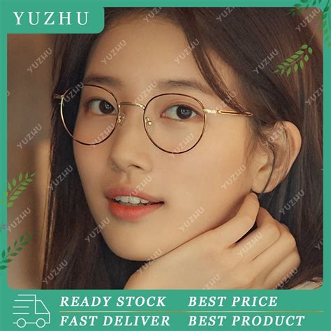 Korean Designer Ulzzang Style Fashion Eyeglasses Round Metal Frame