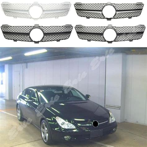 Front Racing Billet Bumper Grille Upper Facelift Grill For Mercedes