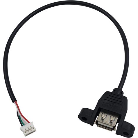 Buy Duttek Usb To Ph20 Cable Ph20 Female To Usb 20 Female Panel Mount Type Cable Usb To