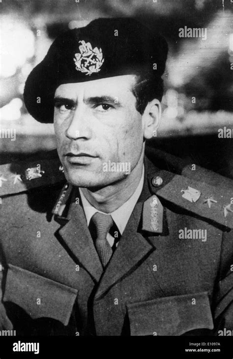 Gaddafi libya Black and White Stock Photos & Images - Alamy