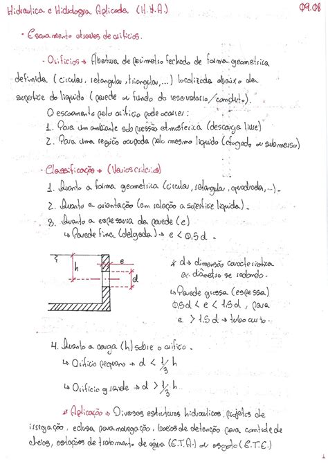 Hidraulica E Hidrologia Aplicada Teoria E Exercicios Resolvidos