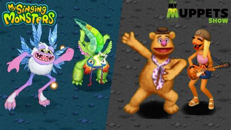 Whaije Pixolotl And Fozzie Janice My Singing Monsters And My