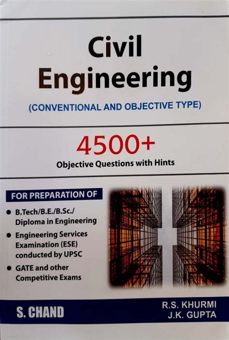 Civil Engineering Conventional And Objective Type 4500 Objective