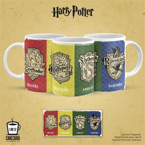 Caneca Flork Harry Potter Elo Produtos Especiais